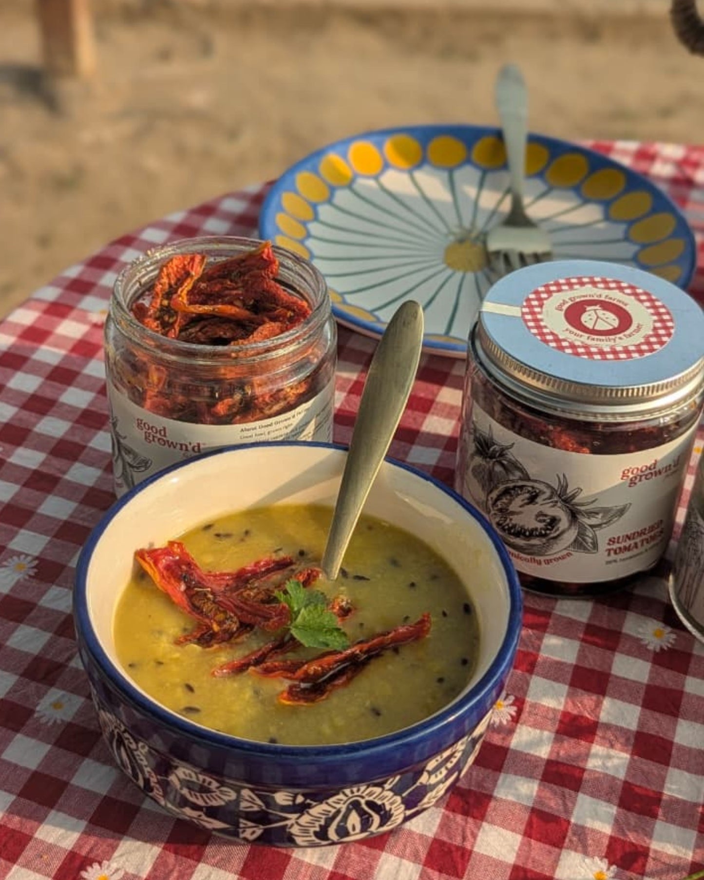 Sundried Tomatoes 🍅 | Net Qty - 100g/jar | Organically Grown Tomatoes | 70% Tomatoes | No Artificial Colours | No Artificial Preservative |  Sun-Kissed & Olive Oil Blessed ✨